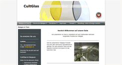 Desktop Screenshot of cultglas.de